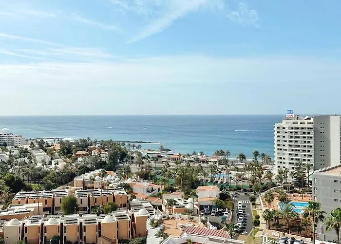 Sunny Oceanview Ponderosa In Costa Adeje Apart Otel 4*